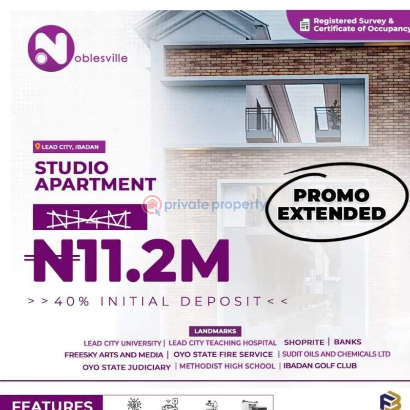 1 bedroom Maisonette For Sale Leadcity Ibadan Oyo - 0