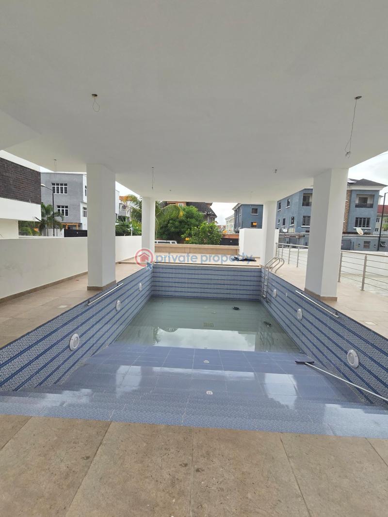 Stunning  4 bedroom apartment with gym, elevator, swimming pool & gym. - 14 4 bedroom Block Of Flats For Sale Ikoyi Lagos - 14