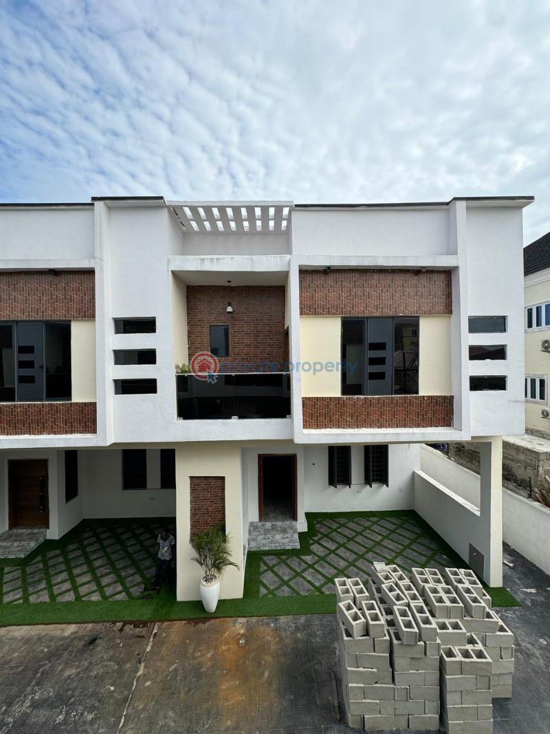 4 bedroom Terraced Duplex For Sale Igbo Efon Lekki Lagos - 3