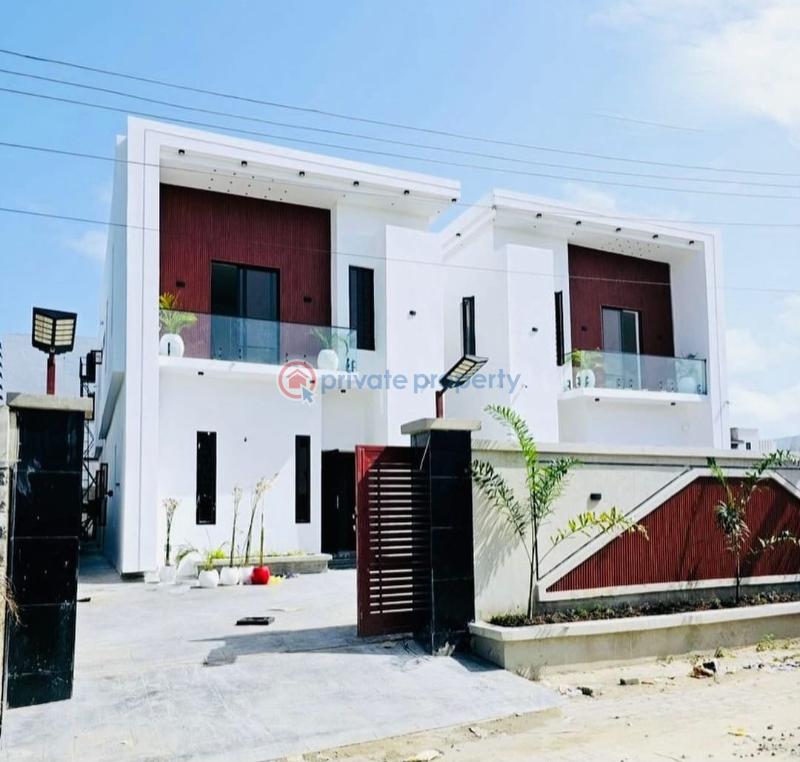 Stunning 5 bedroom detached duplex with bq, swimming pool and more! - 1 5 bedroom Detached Duplex For Sale Ologolo, Lekki Lagos Ologolo Lekki Lagos - 1