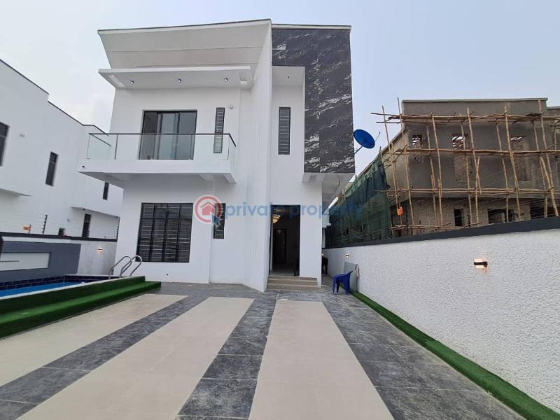 5 bedroom Detached Duplex For Sale Chevron Tollgate Lekki Lagos - 1