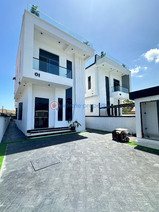5 bedroom Detached Duplex For Sale Idado Before Chevron Idado Lekki Lagos - 1