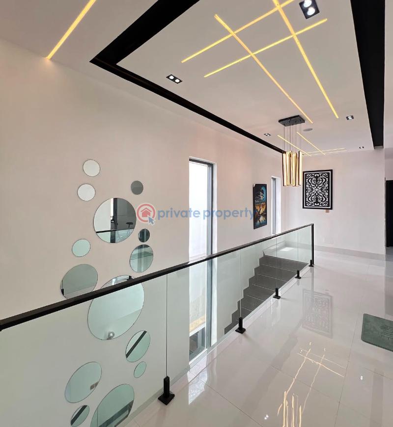 Stunning 5 bedroom fully detached swimming pool & gym & rooftop terrace duplex - 5 5 bedroom Detached Duplex For Sale Secure Estate At Ajah Lagos Sangotedo Ajah Lagos - 5