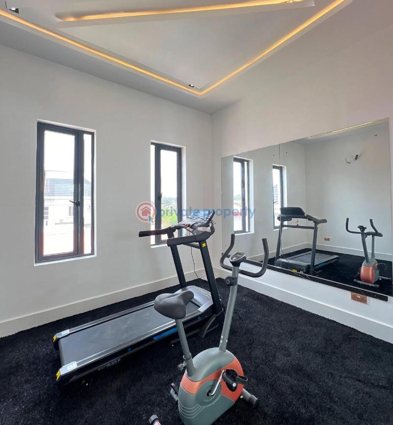 Stunning 5 bedroom fully detached swimming pool & gym & rooftop terrace duplex - 6 5 bedroom Detached Duplex For Sale Secure Estate At Ajah Lagos Sangotedo Ajah Lagos - 6