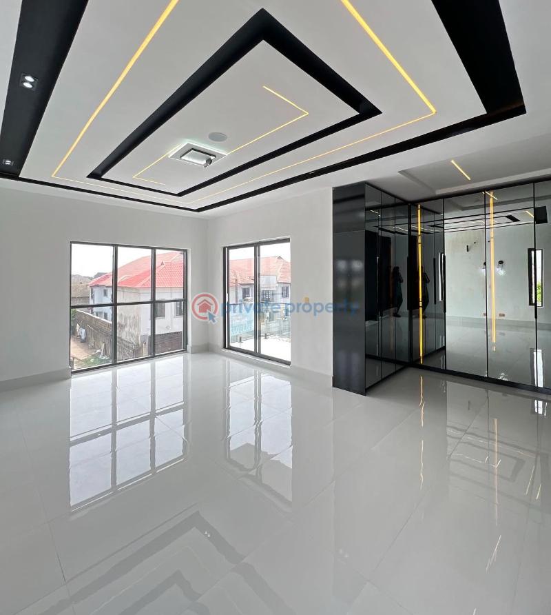 Stunning 5 bedroom fully detached swimming pool & gym & rooftop terrace duplex - 7 5 bedroom Detached Duplex For Sale Secure Estate At Ajah Lagos Sangotedo Ajah Lagos - 7