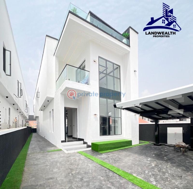 5 bedroom Detached Duplex For Sale Secure Estate At Ajah Lagos Sangotedo Ajah Lagos - 0