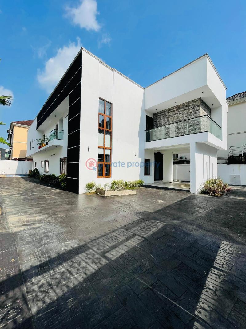 6 bedroom Detached Duplex For Sale Stunning 6 Bedroom Fully Detached Duplex Plus Bq And Swimming Pool In A Serene Location Ikeja GRA Lagos - 1