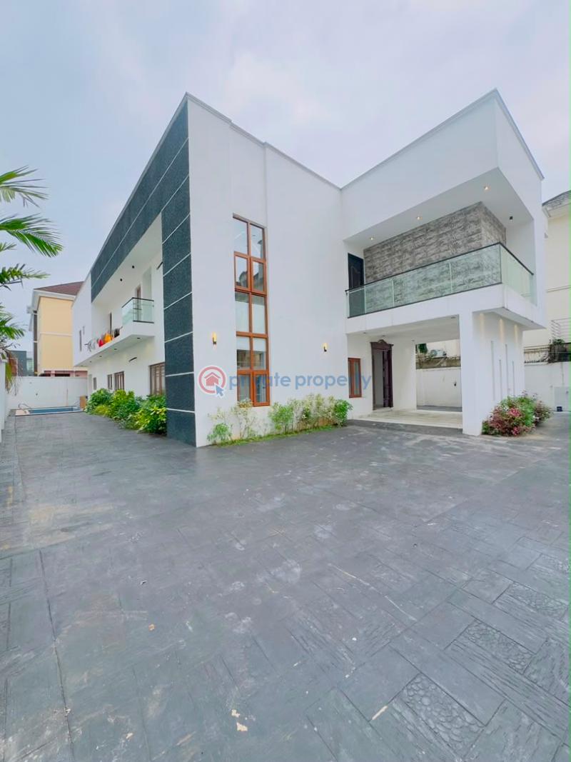 6 bedroom Detached Duplex For Sale Stunning 6 Bedroom Fully Detached Duplex Plus Bq And Swimming Pool In A Secured Enclave, Ijeja Gra Ikeja GRA Lagos - 0
