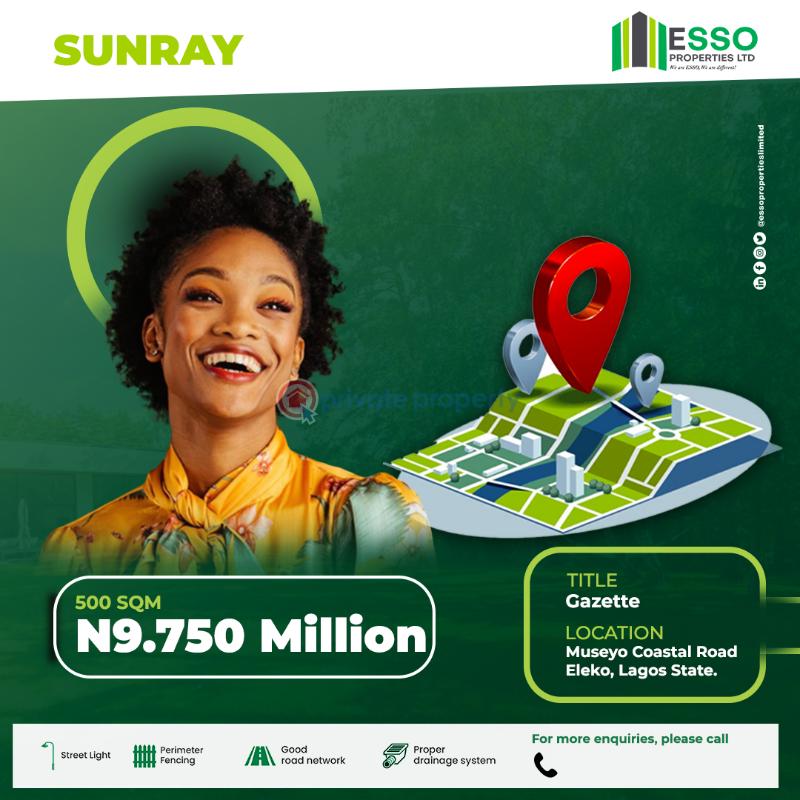 For sale Land Along Coastal Road, Ibeju Lekki In Ibeju Lekki Local