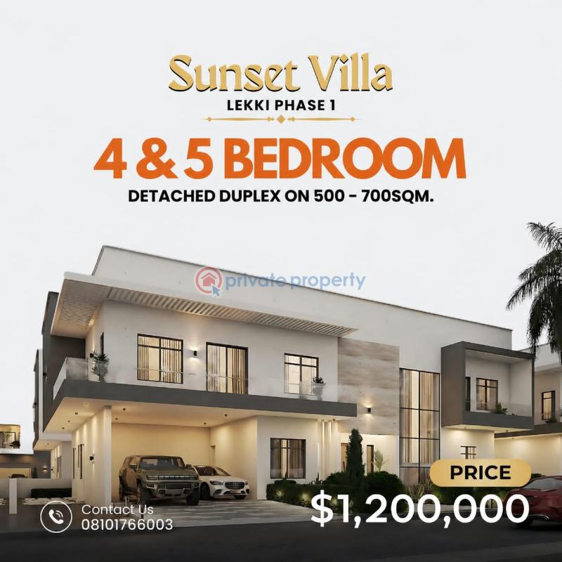 5 bedroom Detached Duplex For Sale Lagoon District Lekki Phase 1 Lagos - 8