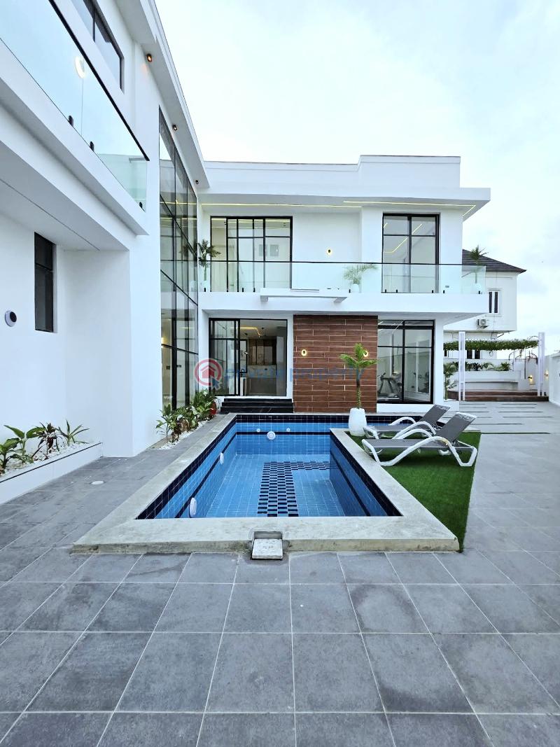 5 bedroom Detached Duplex For Sale Chevron Drive Lekki Lagos - 2