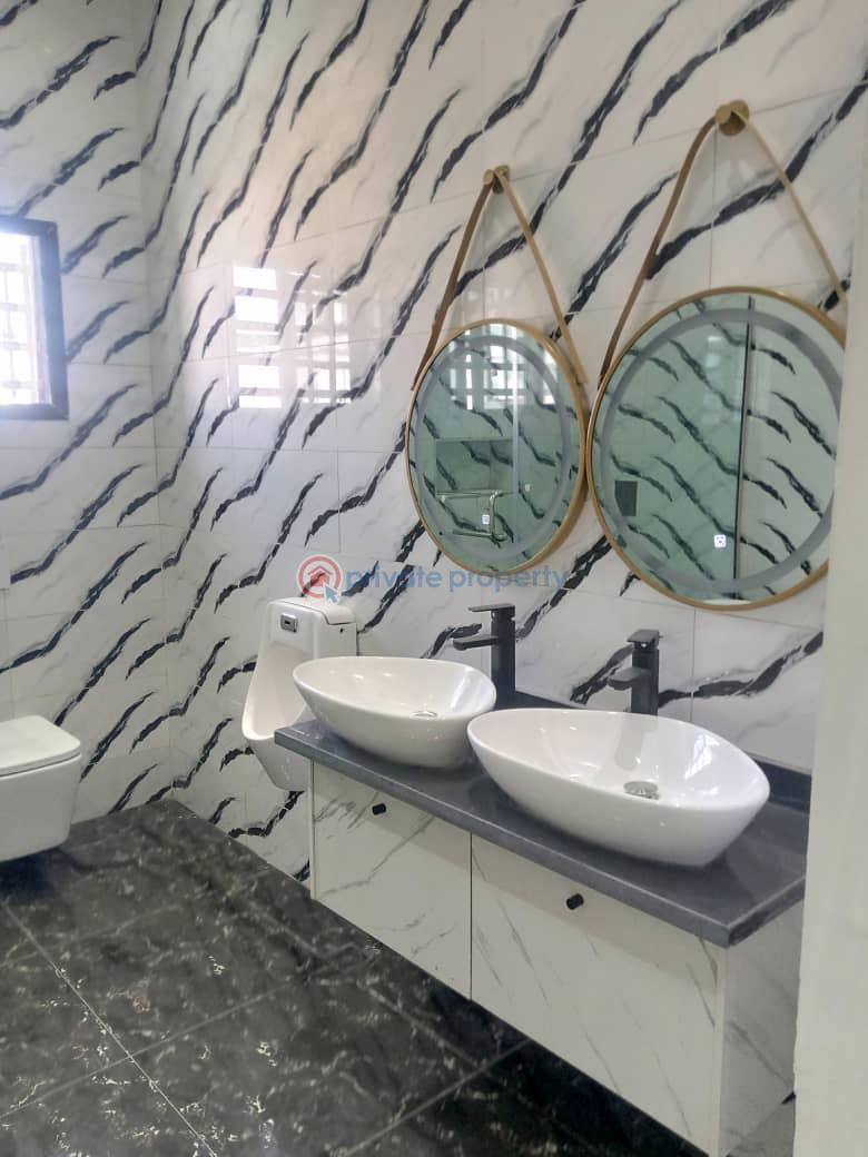 Super smart 5 bedroom detached duplex with olympic  size of swimming pool for sale - 6 5 bedroom Duplex For Sale Ajah Lagos - 6
