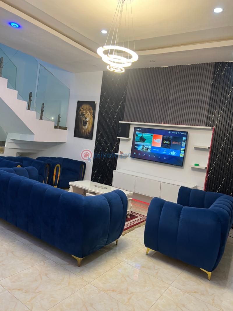 4 bedroom Semi detached Duplex For Rent Bakare Estate/chevron Agungi Lekki Lagos - 1