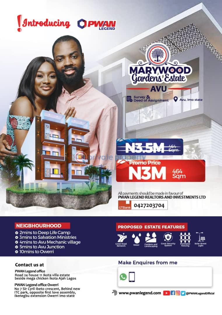 Land For Sale Avu Owerri Imo (PID 0PAMFE) Private Property