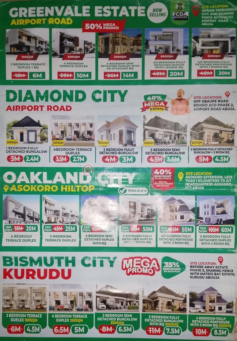 2 bedroom Residential Land For Sale Estate Plot Kuje Abuja Phase 4  - 1