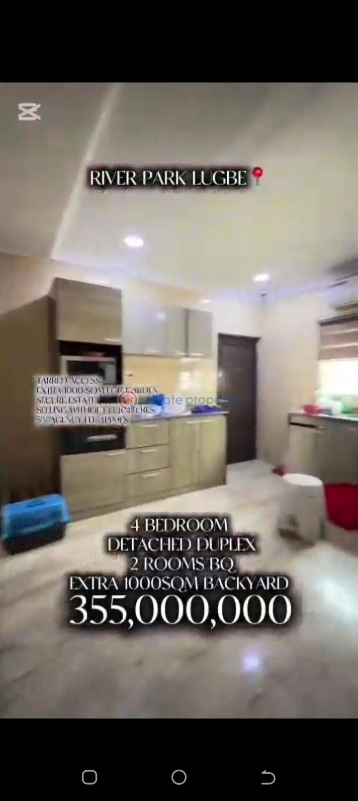 4 bedroom Detached Duplex For Sale River Park Lugbe Lugbe Abuja Phase 4  - 6