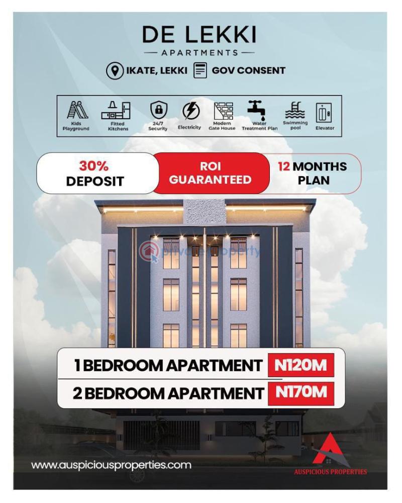 2 bedroom Block Of Flats For Sale Ikate Ilasan Lekki Lagos - 2