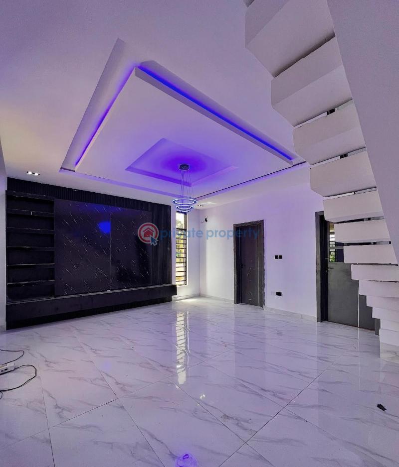 Tastefully 4 bedroom detached duplex with bq - 1 4 bedroom Semi detached Duplex For Sale Secure Estate At Chevron Lekki Ikota Lekki Lagos - 1