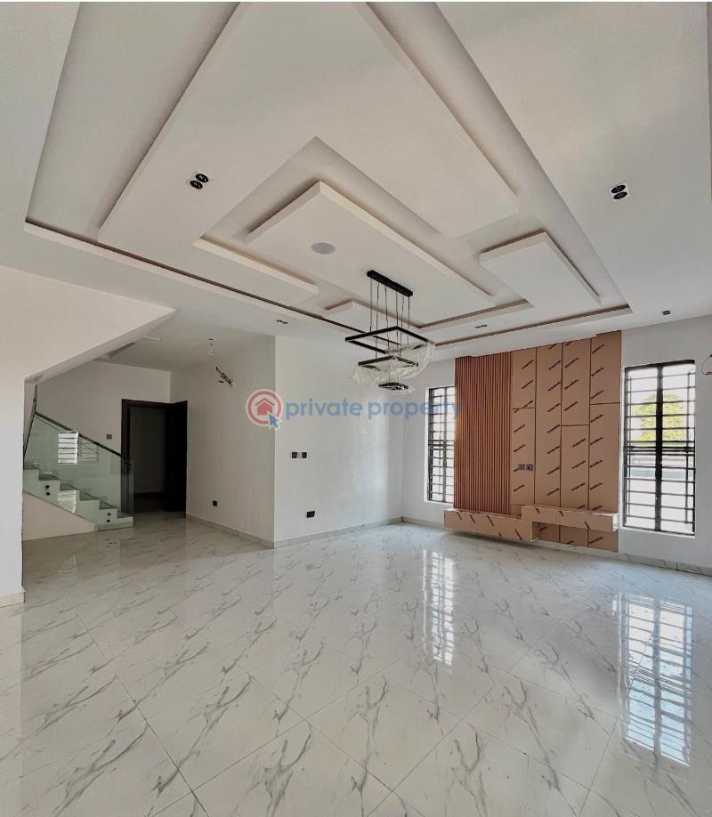 Tastefully 4 bedroom fully detached duplex with bq - 1 4 bedroom Detached Duplex For Sale Secure Estate At Chevron Lekki Chevron Drive Lekki Lagos - 1