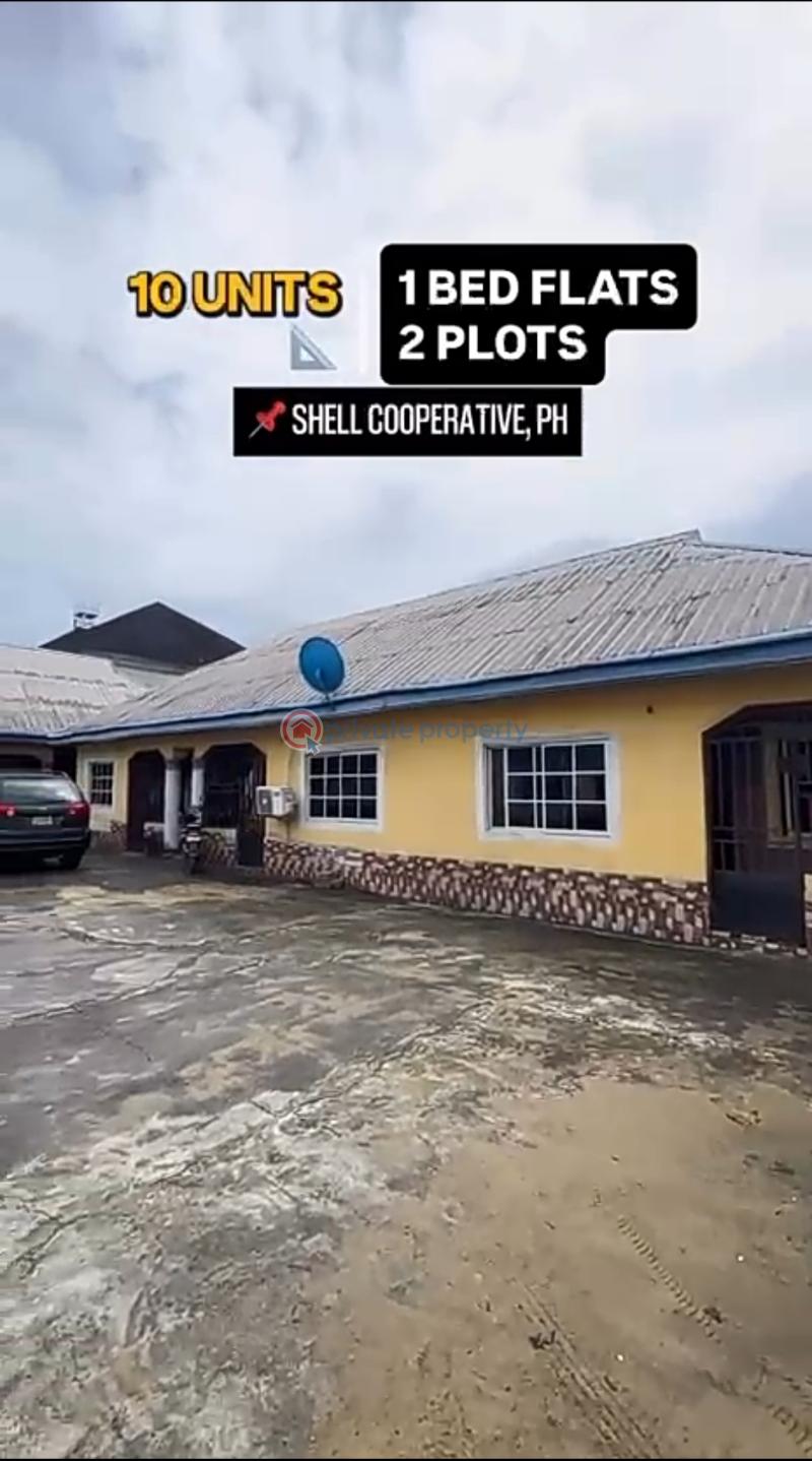 1 bedroom Block Of Flats For Sale Shell Cooperative Eliozu Port Harcourt Rivers - 1