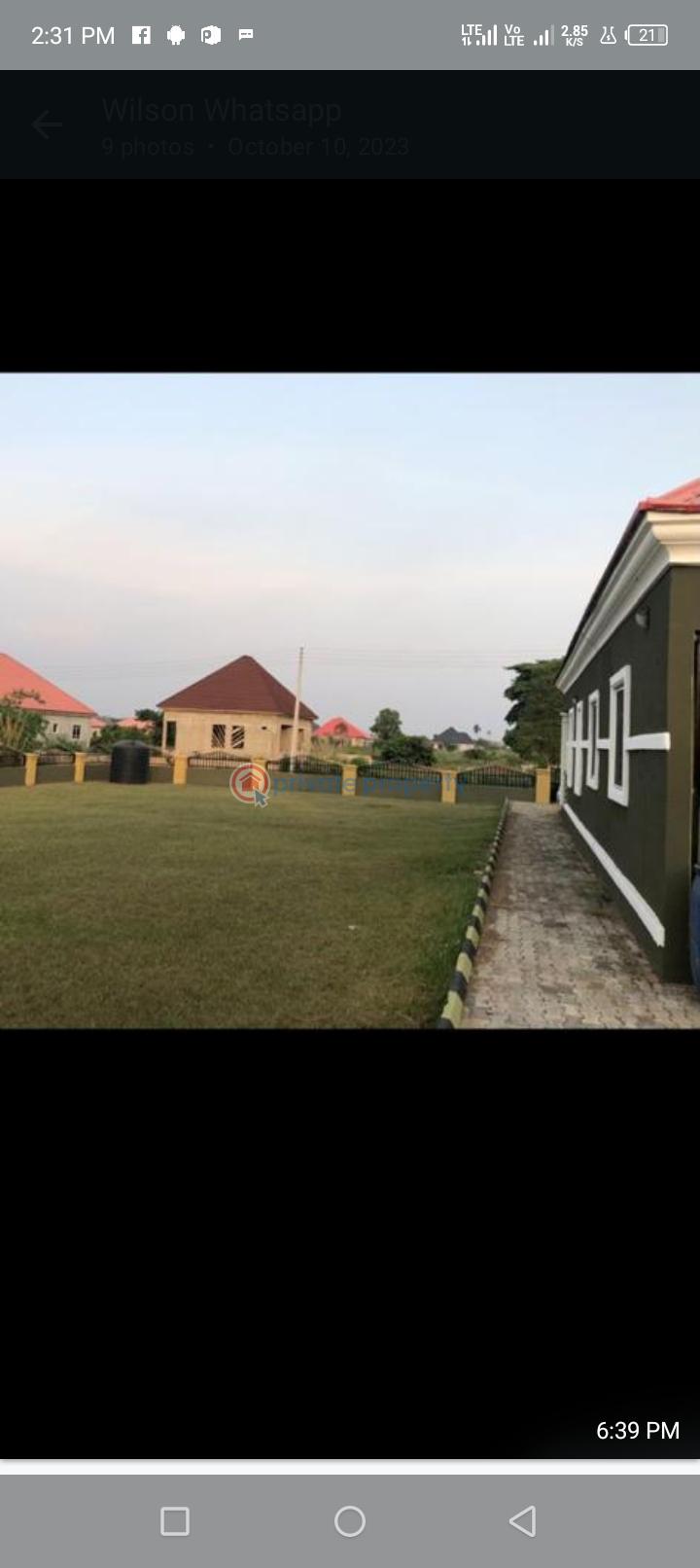 3 bedroom Detached Bungalow For Sale Enuani Mega City Estate Asaba Delta - 1