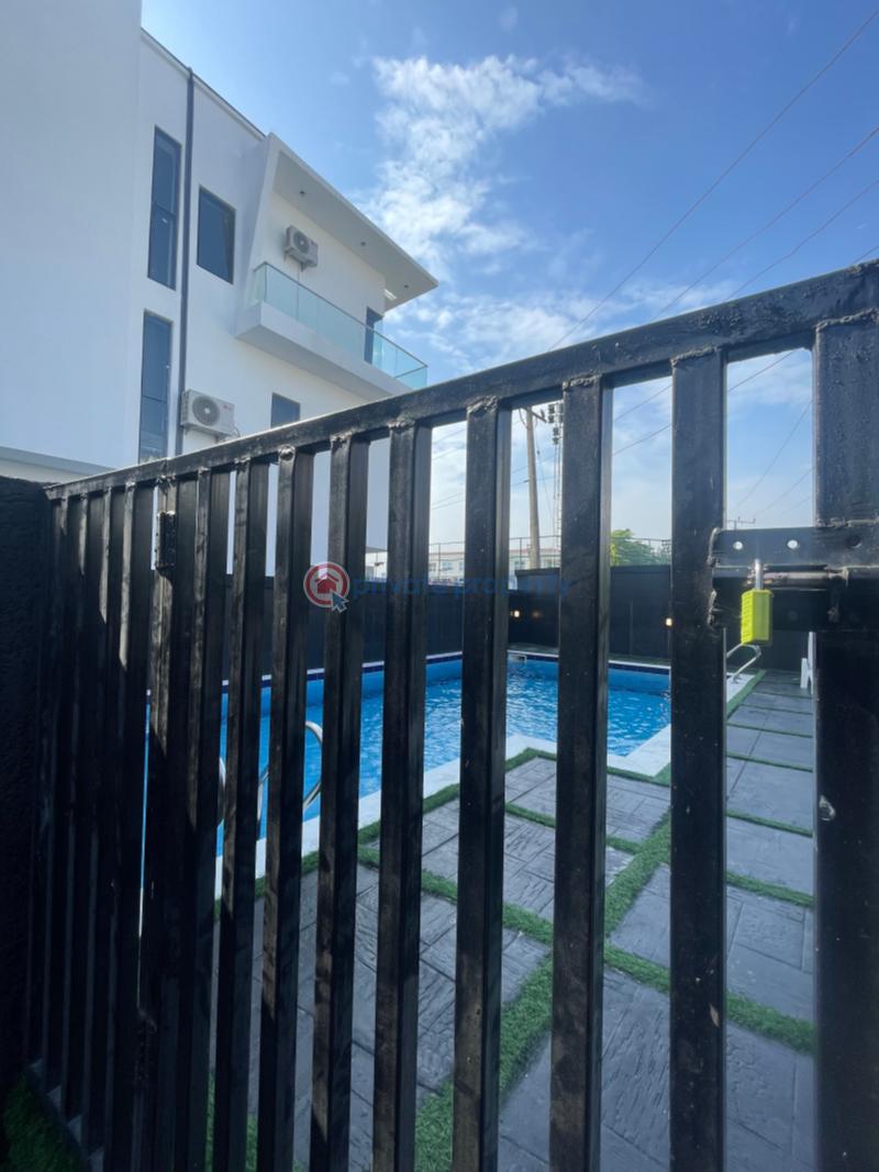 Tastefully built 4 bedroom terrace duplex with pool gym and children’s play area - 10 4 bedroom Terraced Duplex For Sale Ikate Elegushi Lekki Lagos - 10