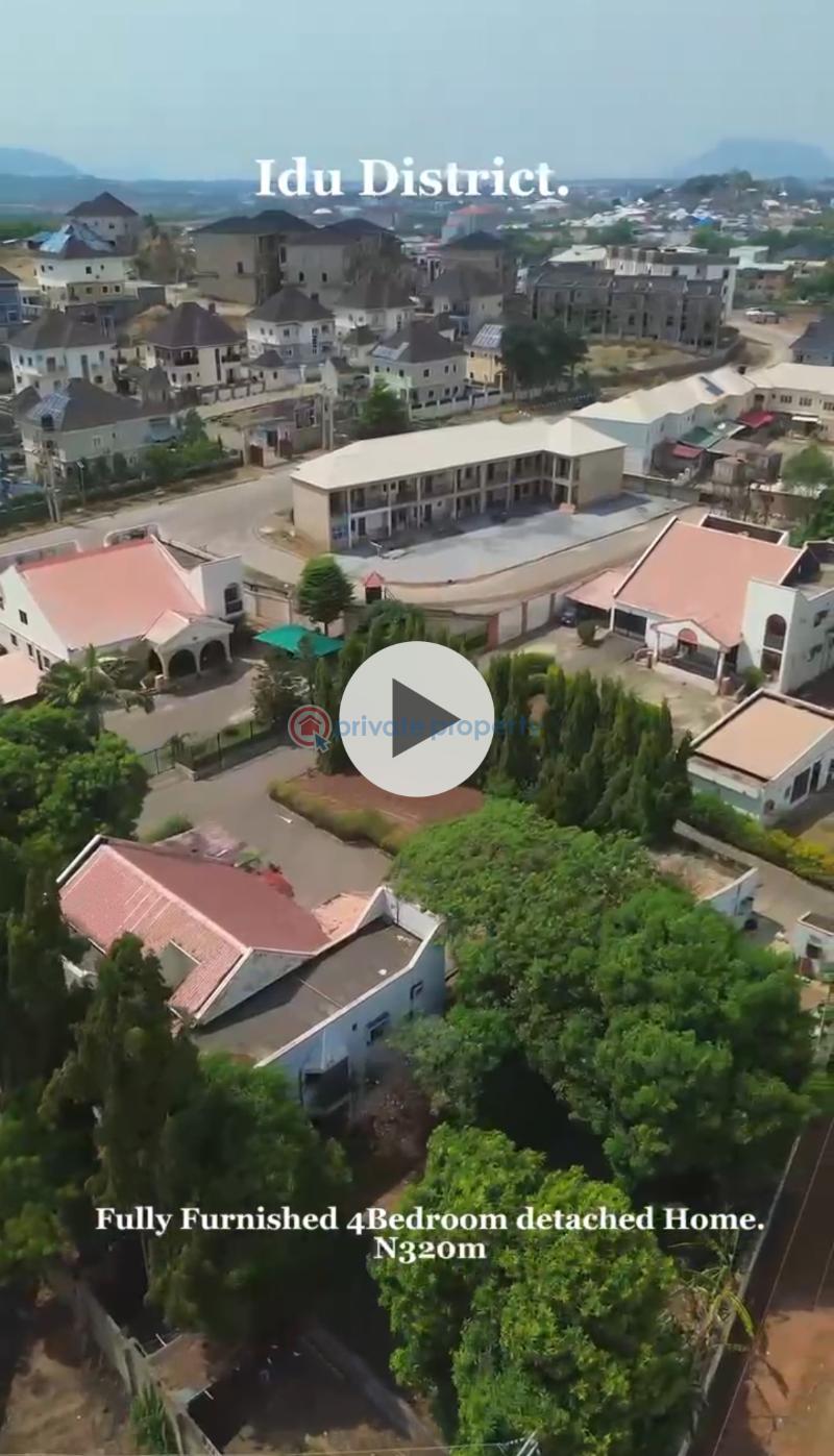 4 bedroom Detached Duplex For Sale Idu Industrial Abuja Phase 3 