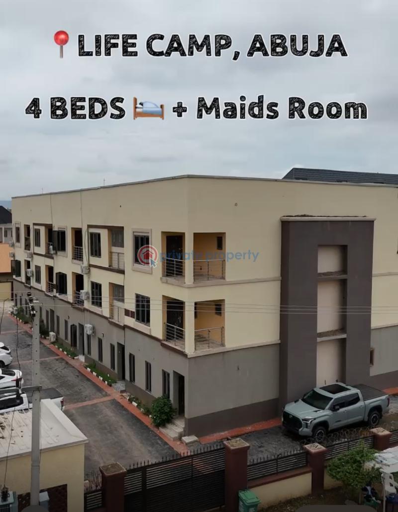 4 bedroom Terraced Duplex For Sale Life Camp Abuja Phase 3 