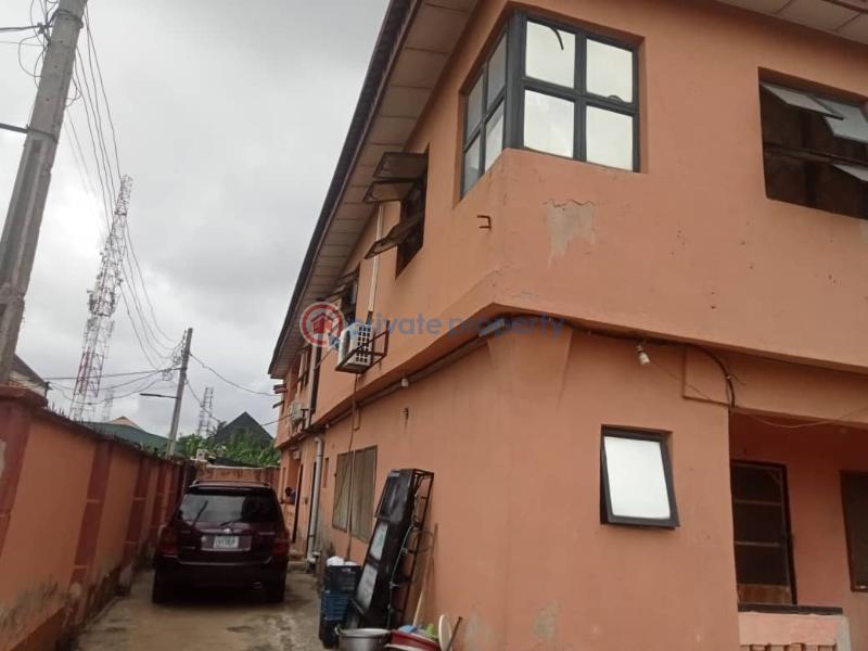 Tastefully built 4flat of 3bedroom - 1 Block Of Flats For Sale Akowonjo Alimosho Lagos - 1