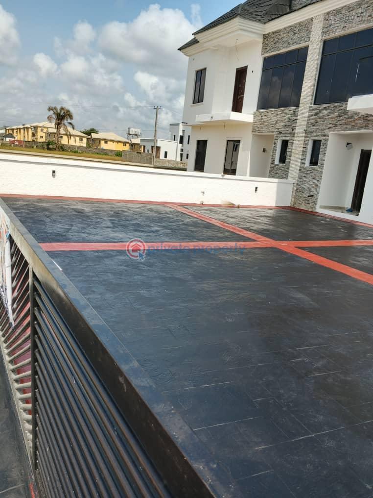 5 bedroom Semi detached Duplex For Sale Chàplin Court Estate, Beside New Ojaja Mall, Opposite Lekki Scheme 2 Gate,ogombo Road, Abraham Adesanya, Lagos State Abraham Adesanya Ajah Lagos - 3