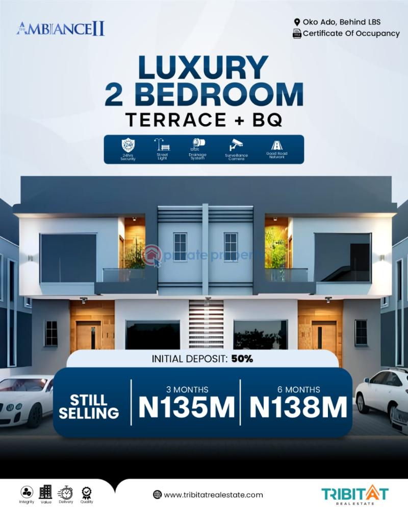 2 bedroom Terraced Duplex For Sale Sangotado Sangotedo Ajah Lagos - 0