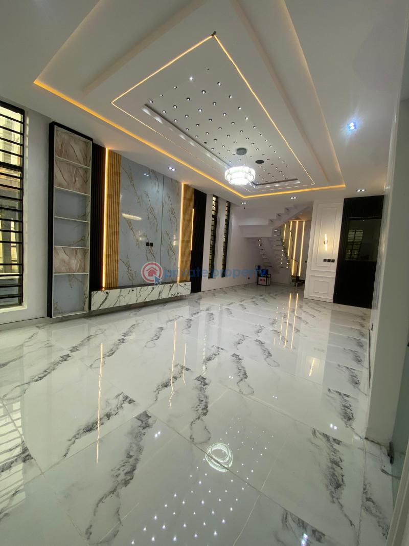Tastefully built luxury 5 bedroom fully detached duplex with pool bq and cinema - 1 5 bedroom Duplex For Sale Ikota Lekki Lagos - 1