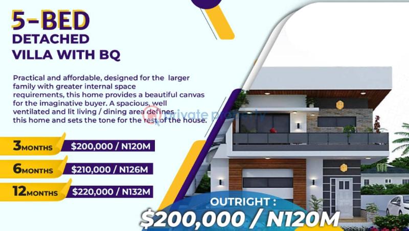 5 bedroom Duplex For Sale Amen Estate Eleko Beach Road Lagos Ibeju-Lekki Lagos - 4