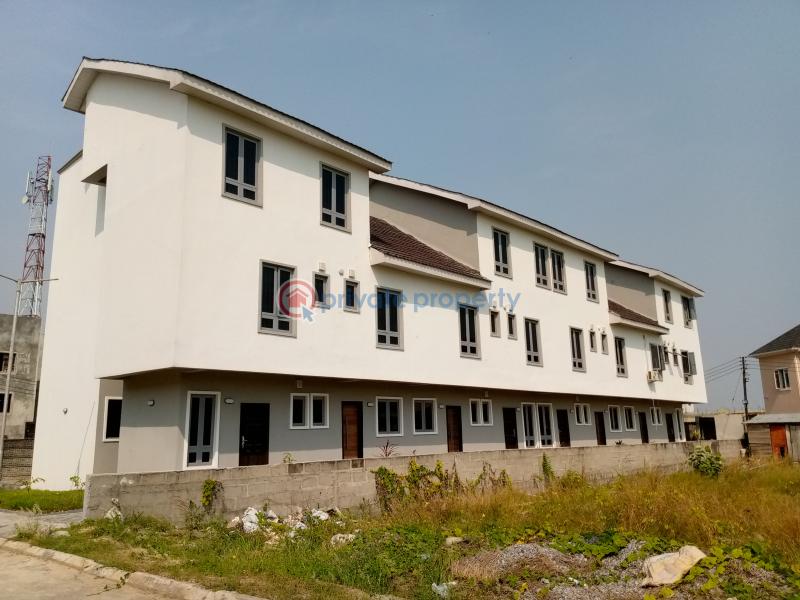 For rent 4 bedroom Duplex Hi Life Estate Along Abraham Adesanya Road