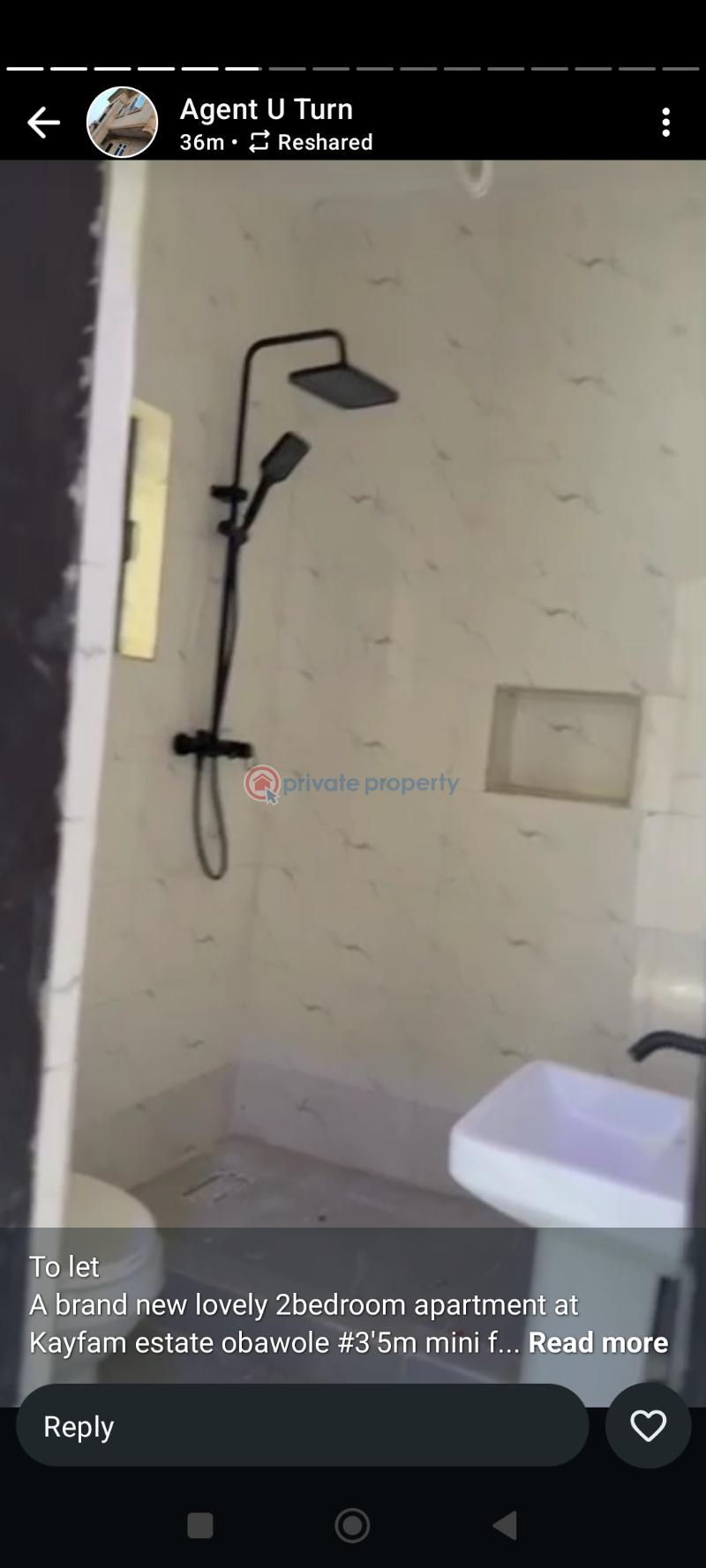 2 bedroom Block Of Flats For Rent Kay Farm Estate, Obawole, Fagba Ifako-ogba Lagos - 12