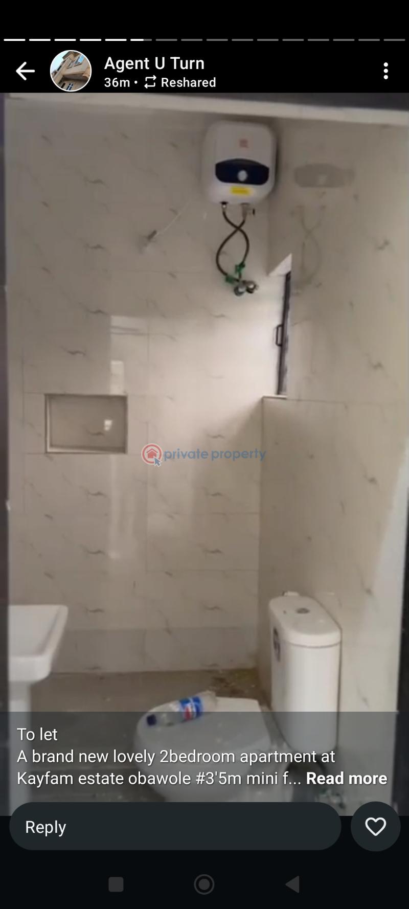 2 bedroom Block Of Flats For Rent Kay Farm Estate, Obawole, Fagba Ifako-ogba Lagos - 9