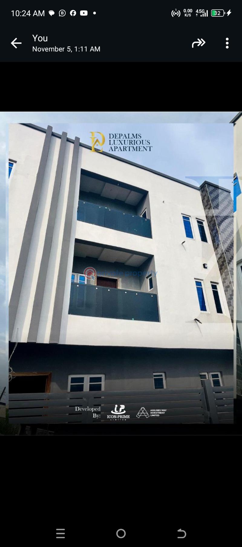 2 bedroom Block Of Flats For Sale Infinity Estate (already Built Up) Addo Ajah Lagos - 1