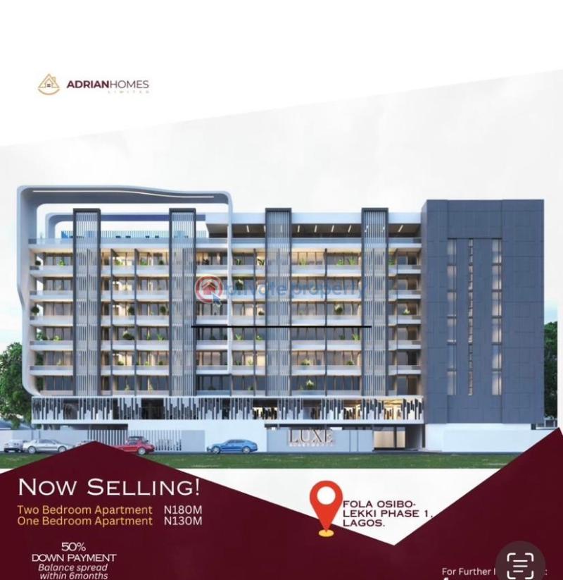 1 bedroom Block Of Flats For Sale Lekki Phase 1 Lagos