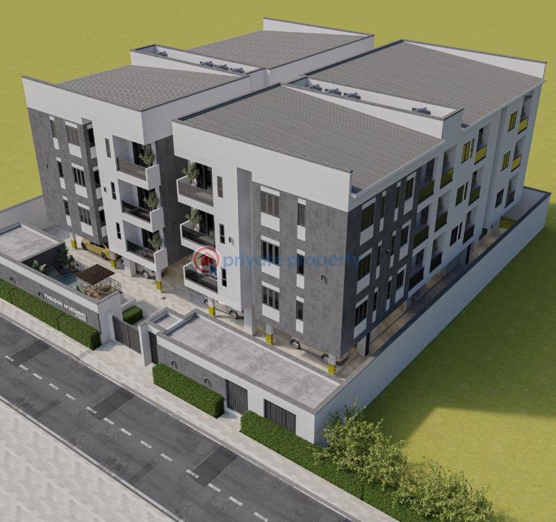 Tastefully finished 2bedroom apartments with bq - 2 2 bedroom Block Of Flats For Sale Paragon Apartments, Off Freedom Way, Lekki Phase 1 Lagos - 2