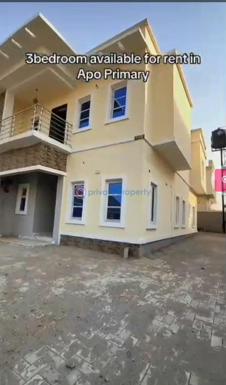 3 bedroom Terraced Duplex For Rent Apo Primary Apo Abuja Phase 2  - 1