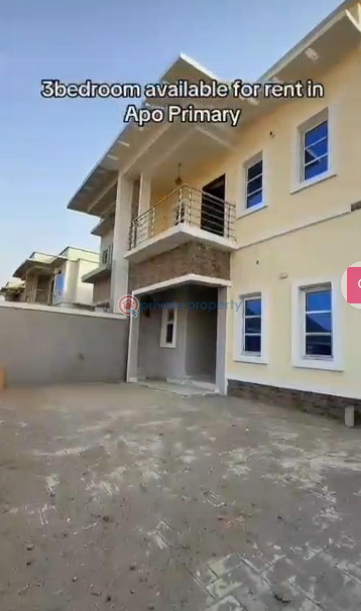 3 bedroom Terraced Duplex For Rent Apo Primary Apo Abuja Phase 2  - 0