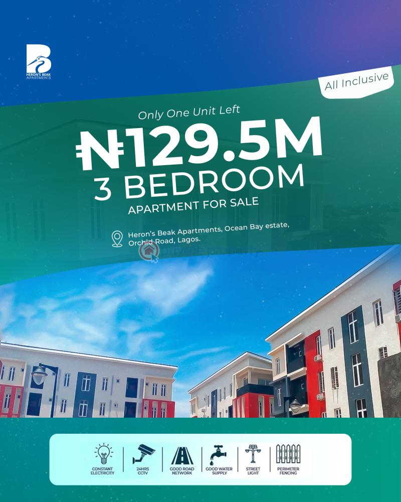 3 bedroom Block Of Flats For Sale Heron’s Beak, Inside Ocean Bay Estate, Orchid Road, Lafiaji Lekki Lagos - 12