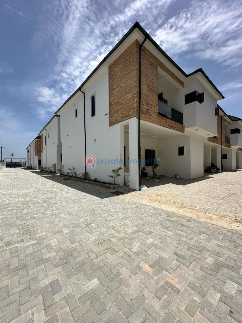 4 bedroom Terraced Duplex For Sale Orchid Road Lafiaji Lekki Lagos - 1