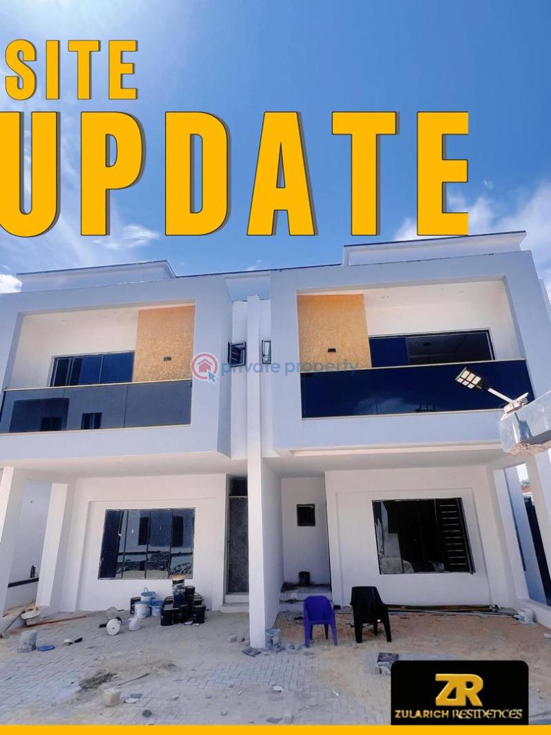 3 bedroom Terraced Duplex For Sale Zularich Residence, Inside Ajayi Apata Estate, Beside Fara Park, Sangotedo Ajah Lagos - 9