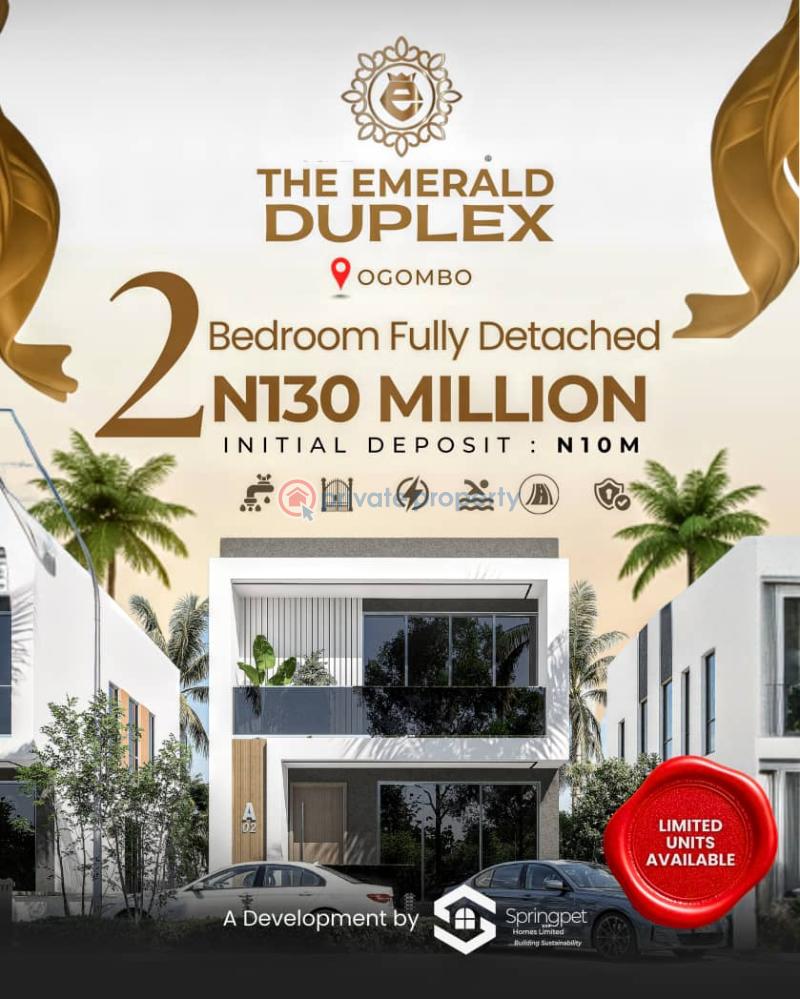 4 bedroom Detached Duplex For Sale Emerald Duplexes, Ogombo Ajah Lagos - 2