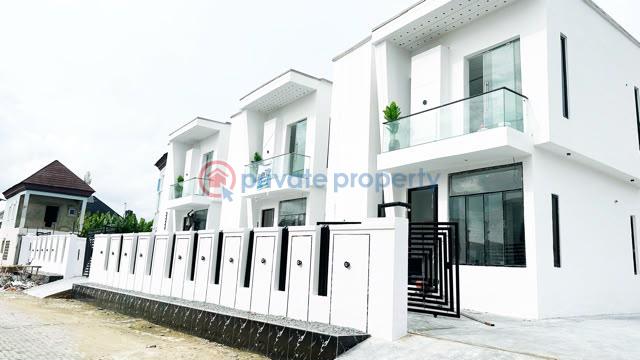 4 bedroom Detached Duplex For Sale Ocean Palm Estate Sangotedo, Ajah, Lekki Sangotedo Ajah Lagos - 1