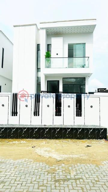 4 bedroom Detached Duplex For Sale Ocean Palm Estate Sangotedo, Ajah, Lekki Sangotedo Ajah Lagos - 0