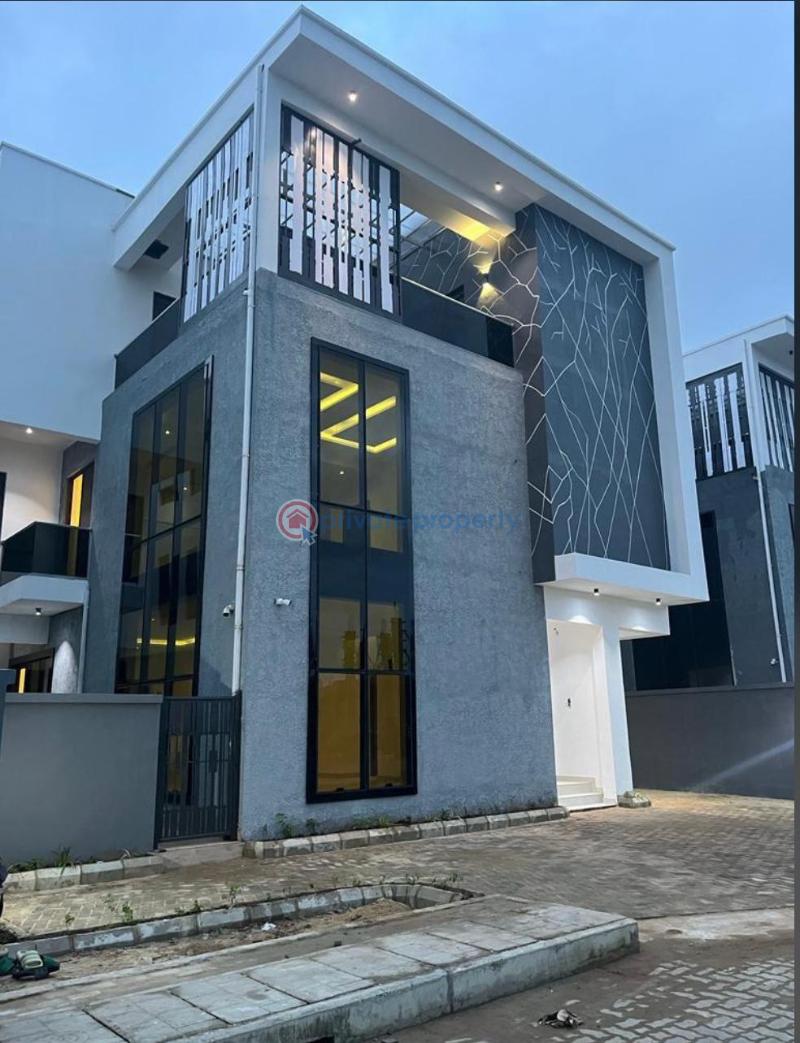 Tastefully finished 4 bedroom fully detached duplex with bq - 0 4 bedroom Detached Duplex For Sale Hampton Bay Estate Chevron Drive Lekki Lagos - 0