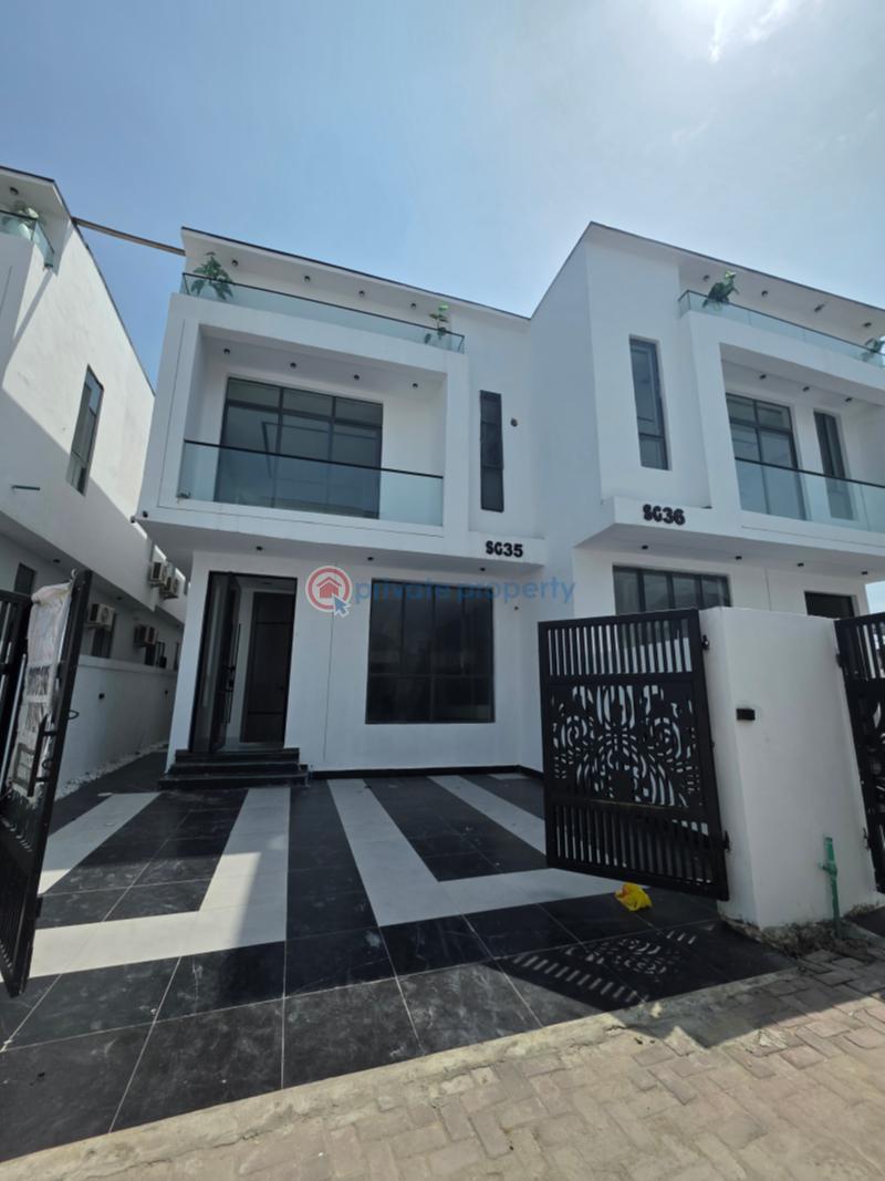 4 bedroom Semi detached Duplex For Sale Chevron Drive Lekki Lagos - 0