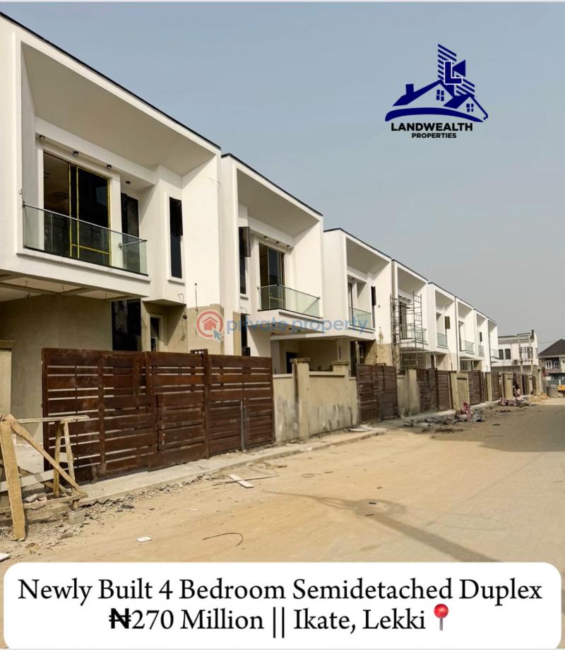 4 bedroom Semi detached Duplex For Sale Ikate Elegushi Lekki Lagos - 0